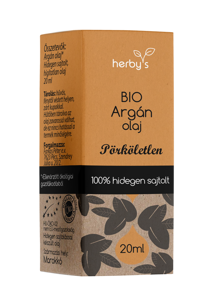 Herby's - BIO Argán olaj hidegen sajtolt 20ml
