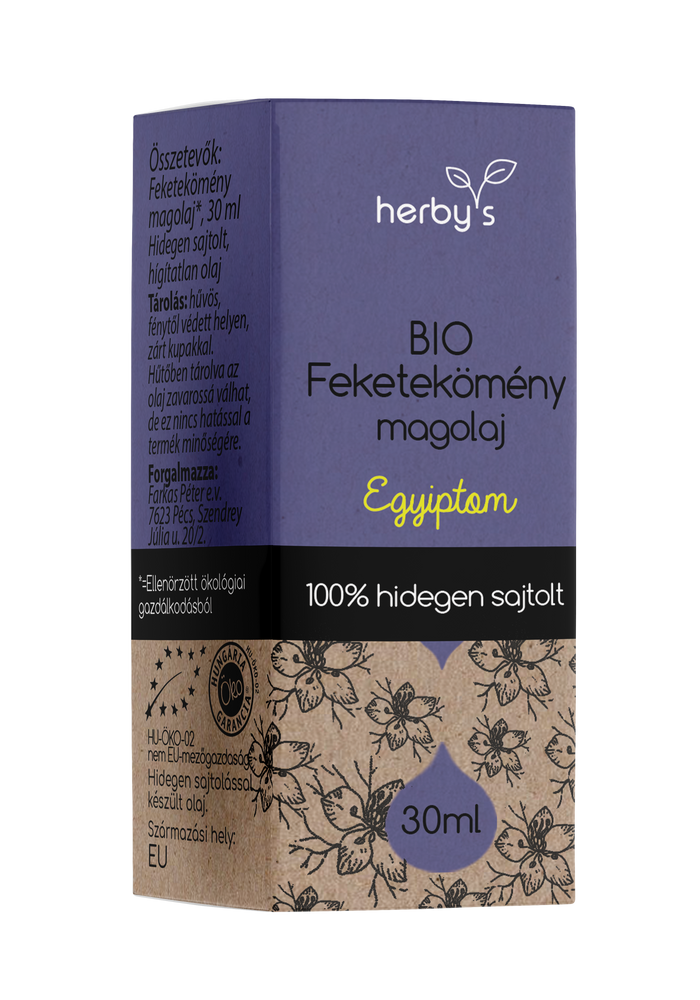 Herby's - BIO Feketekömény magolaj hidegen sajtolt 30ml