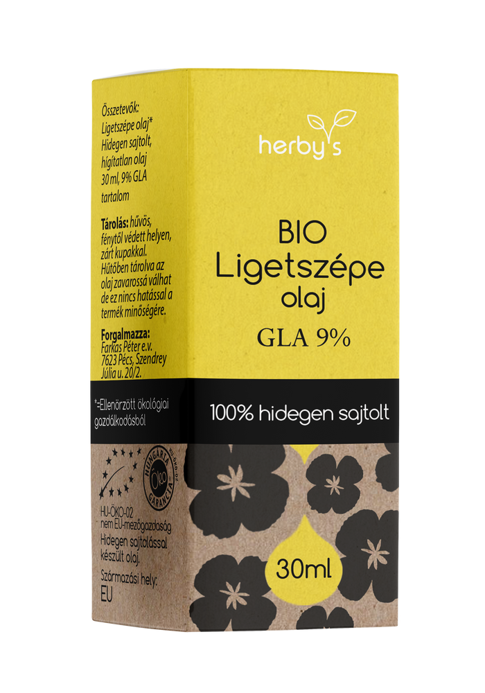 Herby's - BIO Ligetszépe olaj hidegen sajtolt 30ml