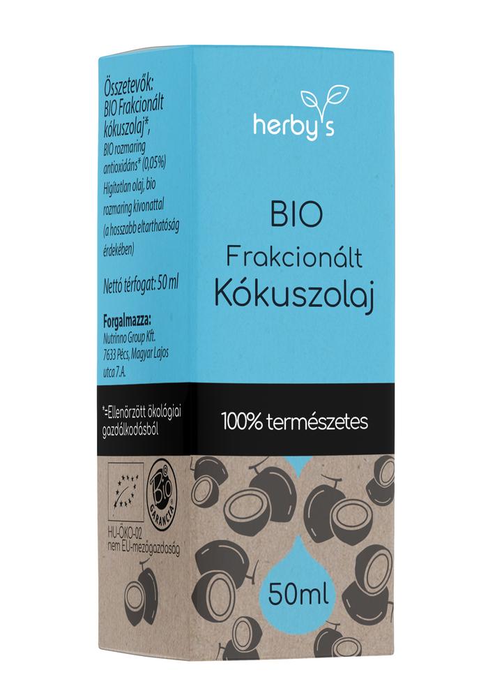 Herby's - BIO Frakcionált kókuszolaj 50 ml