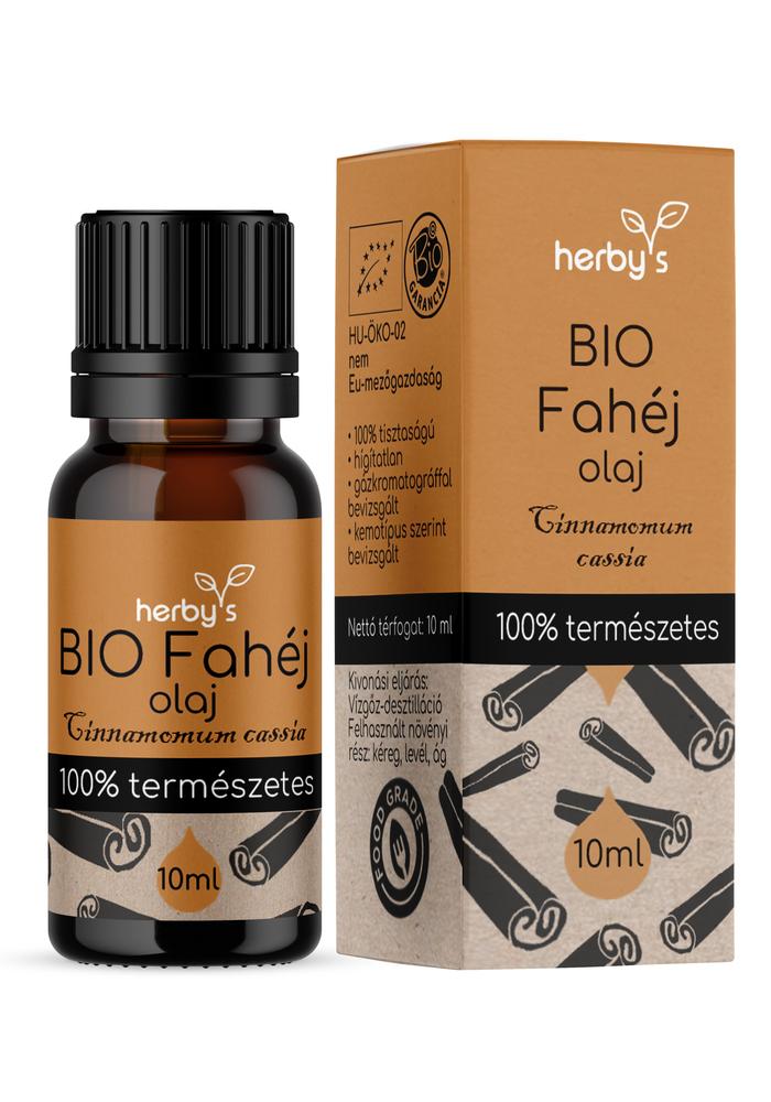 Herby's - BIO Fahéj (Cassia) olaj 10 ml FOOD GRADE
