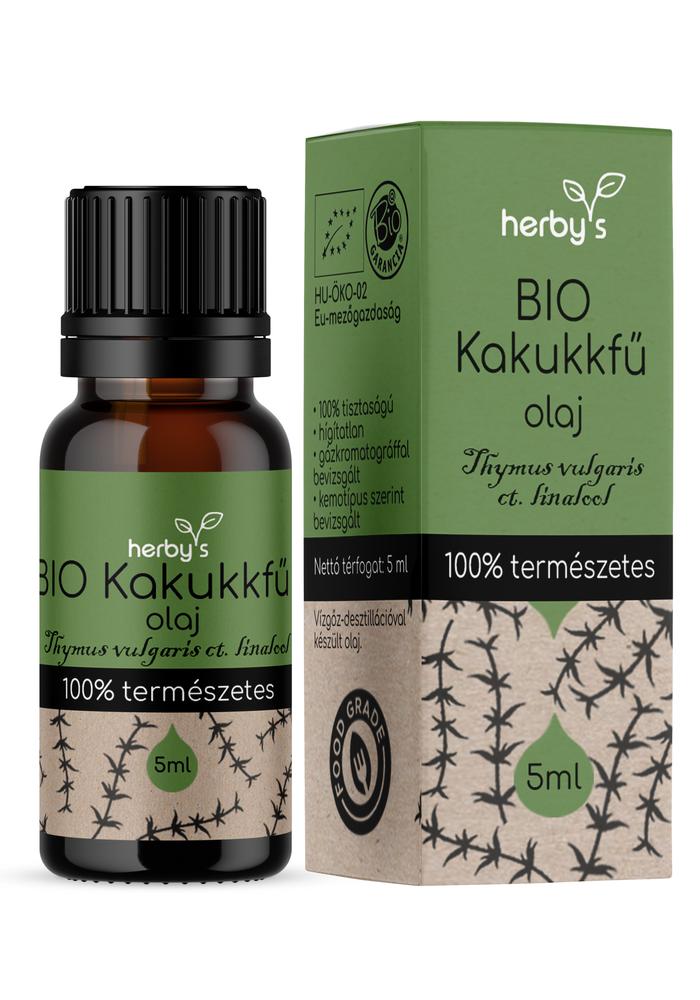 Herby's - BIO Kakukkfű olaj ct. Linalool 5 ml FOOD GRADE