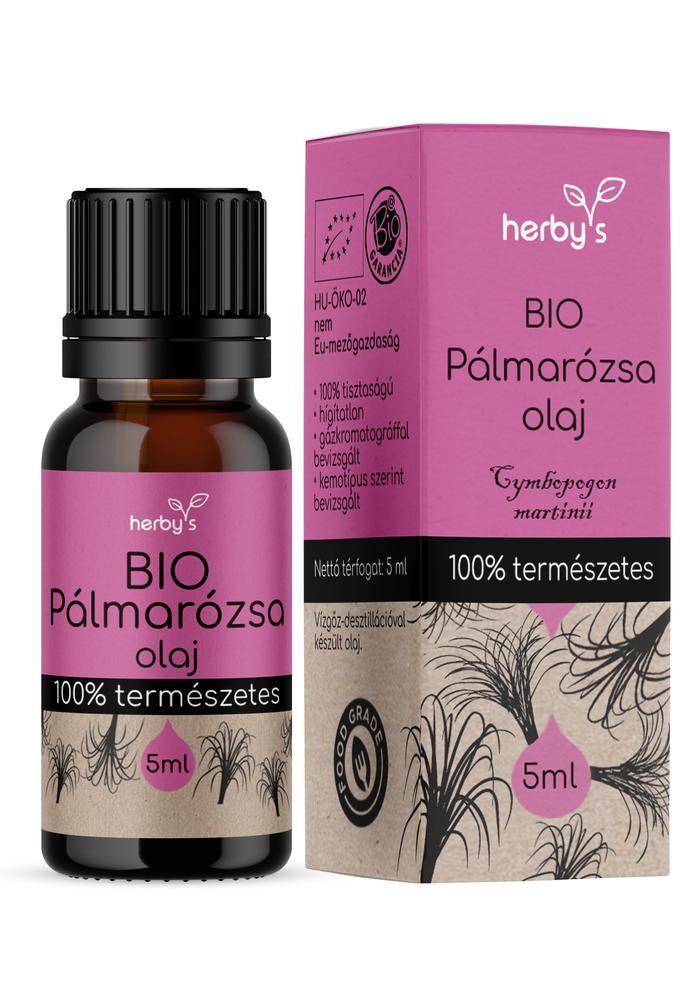 Herby's - BIO Pálmarózsa olaj 5 ml FOOD GRADE