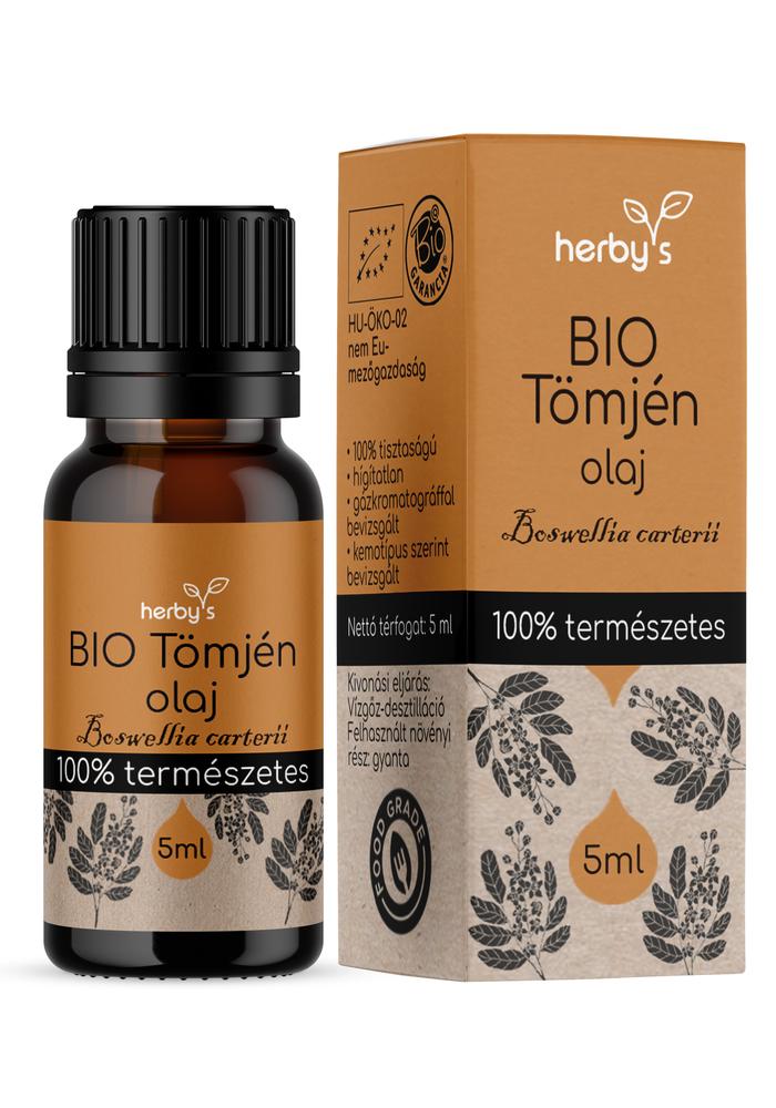 Herby's - BIO Tömjén olaj Carterii 5 ml FOOD GRADE