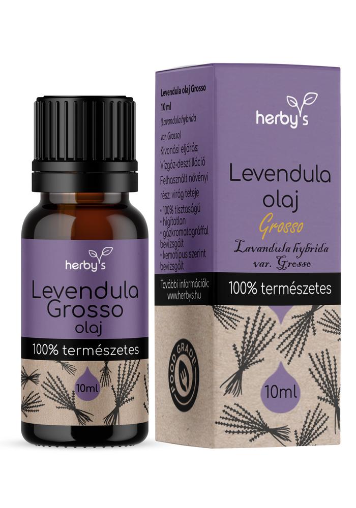 Herby's - Levendula Grosso olaj 10 ml FOOD GRADE