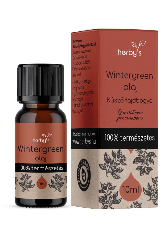 Herby's - Wintergreen (Kúszó fajdbogyó) olaj 10 ml FOOD GRADE
