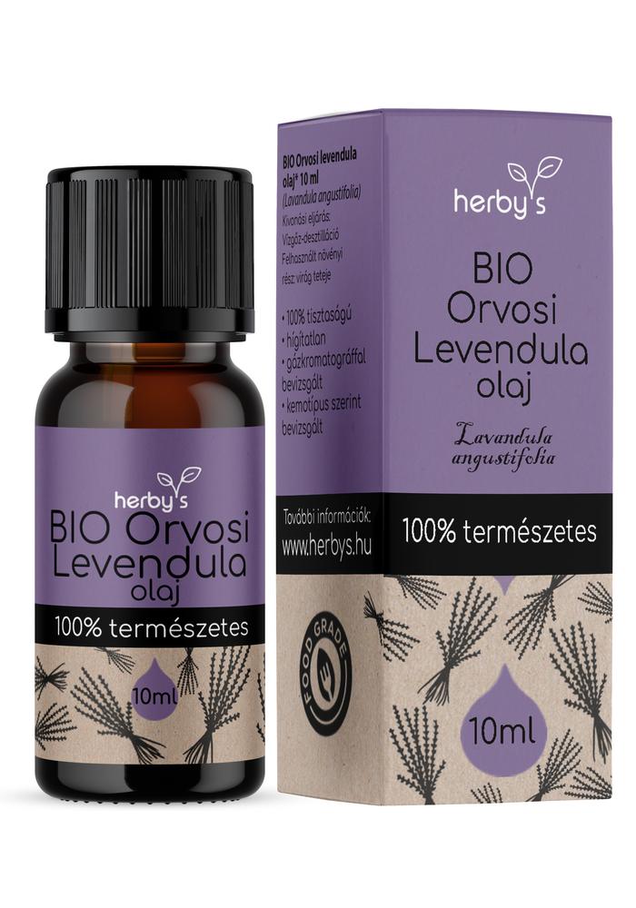 Herby's - BIO Orvosi levendula olaj 10 ml FOOD GRADE