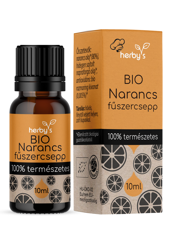 Herby's - BIO Narancs fűszercsepp 10ml