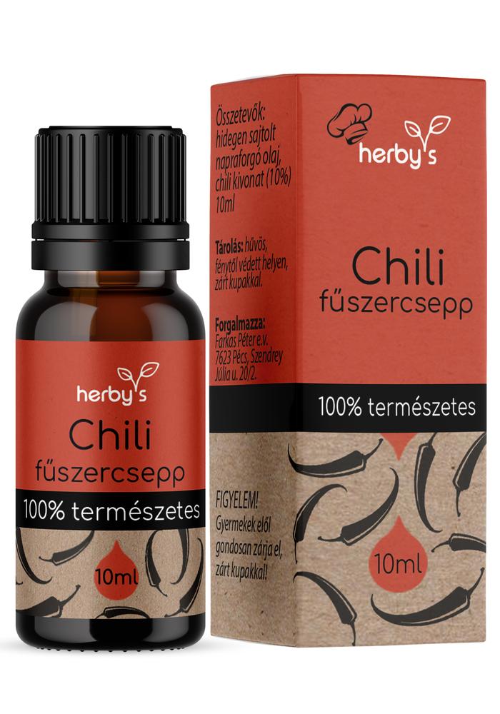 Herby's - Chili fűszercsepp 10ml