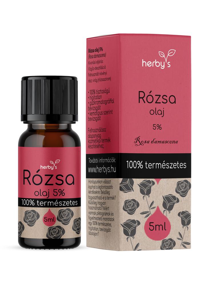 Herby's - Rózsa olaj 5% 5 ml